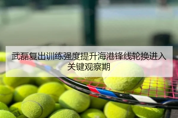 武磊复出训练强度提升海港锋线轮换进入关键观察期